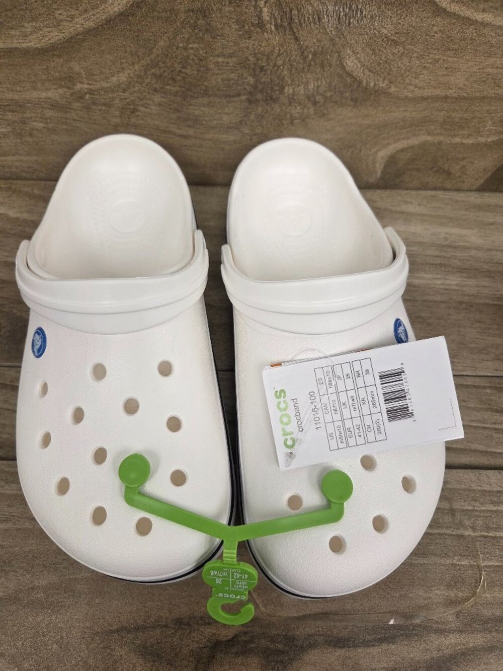 Crocs Unisex-Adult Crocband Clog New with Tags Women's Size 10, Men's Size 8